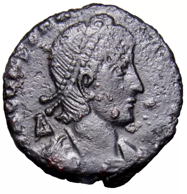 CERTIFIED Authentic Ancient Roman Coin RARE SMNE and Delta Constantius II War