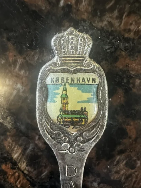 Vintage Kobenhavn Souvenir Spoon  (4 1/4")