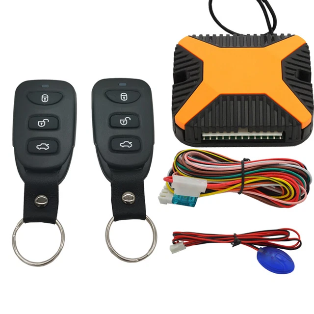 24V Universal Car Door Lock Keyless Entry System Remote Control Box Central Set