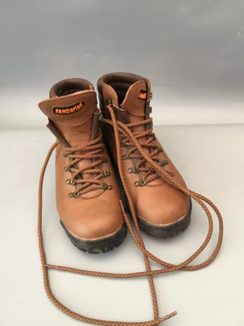 ZAMBERLAN LEATHER WATERPROOF Walking Climbing Hiking Boots Size UK 6 EU 40 49.99 PicClick UK