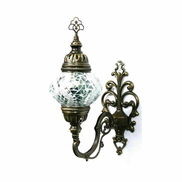 Applique murale en mosaïque turque Style marocain multicolore lampe lumière 2