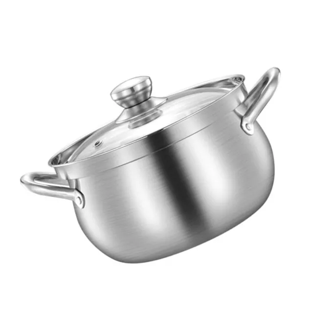 Stainless Steel Soup Pot Cooking Utensils Covered Stock with