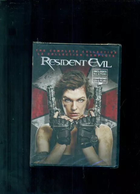 Resident Evil, Apocalypse, Extinction, Retribution,The Final Chapter DVD 6  Movie 43396474826