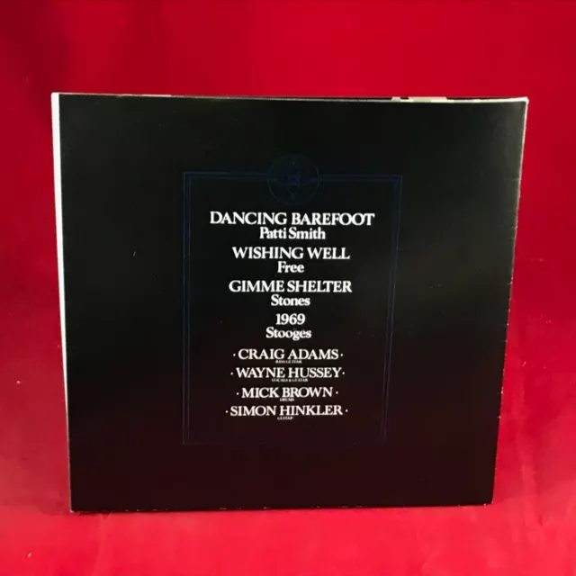 THE MISSION Live UK 4-track 7" vinyl EP Cult CT-101 Dancing Barefoo 2