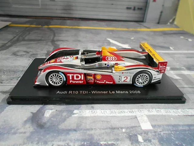 Audi R10 TDI #2 Winner Le Mans 2008 Capello Kristensen DC Hachette S Spark 1:43