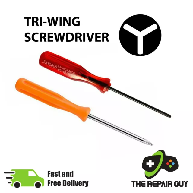 Screwdriver Set for Nintendo Controllers Consoles 1.5mm + 2.5mm Tri-wing Y Tool