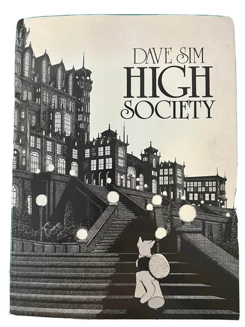 cerebus vol. 2 High Society Dave Sim Gerhard Aardvark TPB Great condition