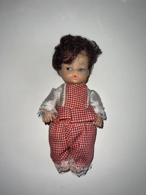 petit sac satin poupée ancienne bleuette jumeau XX /antique doll