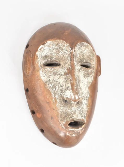Lega Mask Bwami Society Wood Congo African Art