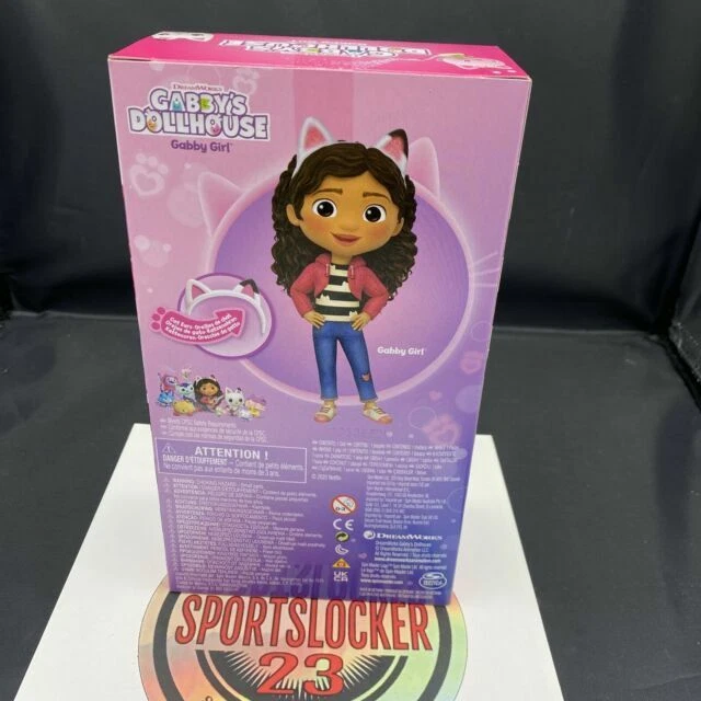 NEW GABBY’S DOLLHOUSE Gabby Girl 8” Doll, Removable Cat Ears. £8.06