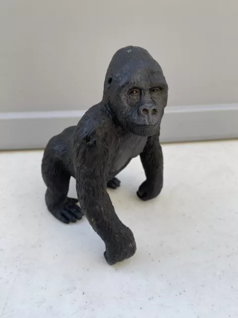 #14196 Schleich Gorilla Male primate ape monkey wild animal toy 2002-08 J8