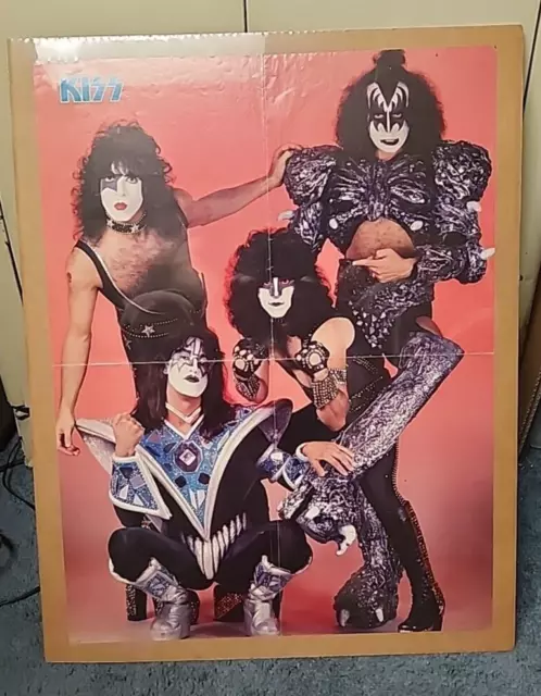 1980's Centerfold KISS Tour GENE SIMMONS Poster Shrink Wrapped 16"x 21"