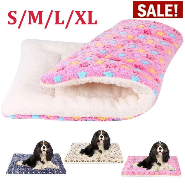 Pet Bed Mat Pad Dog Cat Kennel Crate Cozy Soft Sleeping Bed Cushion Pad Cushion