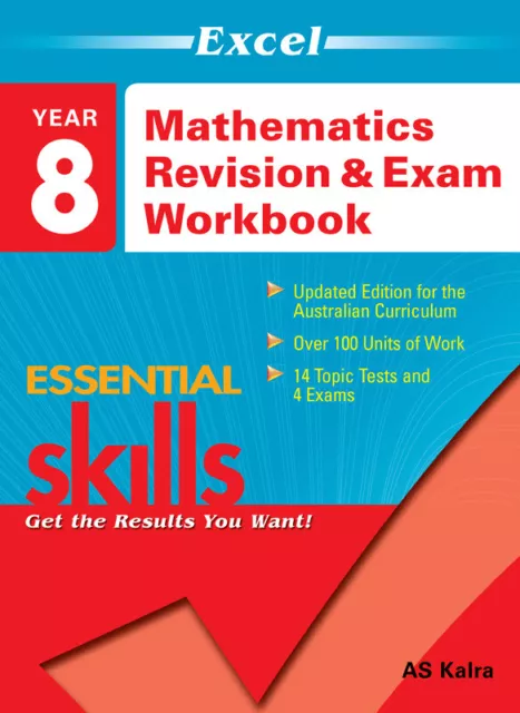 Excel Essential Skills: Mathematics Revision & Exam Workbook Year 8