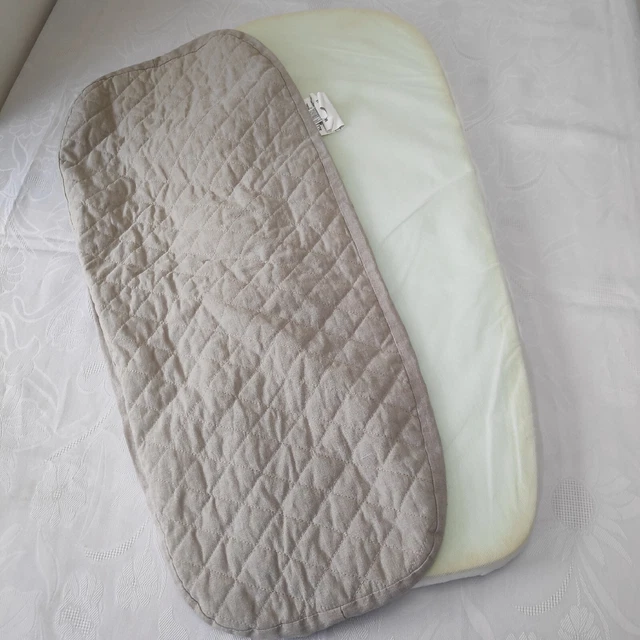 Mamas And Papas OCARRO Carrycot mattress + Fitted Sheet Cover Fits Flip XT2 XT3