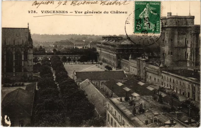 CPA Vincennes vue generale du Chateau (1347370)