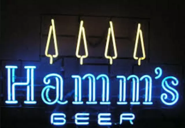 Hamm's Beer Logo 20"x16" Neon Sign Light Lamp Bar With Dimmer