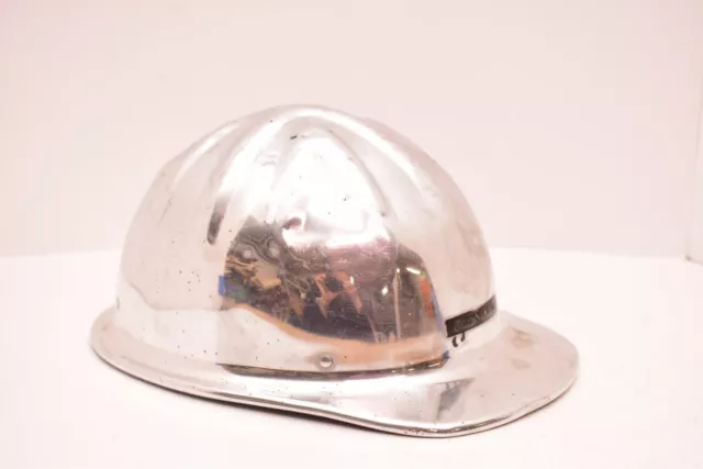 Vintage McDonald T Hat-Standard Mine Safety Appliances Co. Aluminum Hard Hat