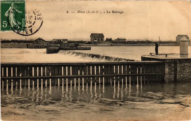 CPA ABLON-sur-SEINE Le Barrage (1352851)