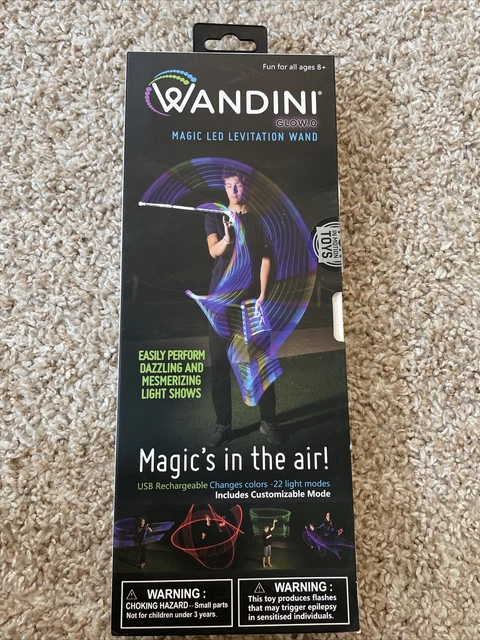 Wandini Glow.0 Magic Wand Collapsible LED Levitation Wand - USB Rechargeable