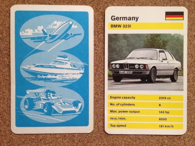 Top Trumps Single Card Cars (Dubreq) - Various Makes Manufacturers Makes (FB3)