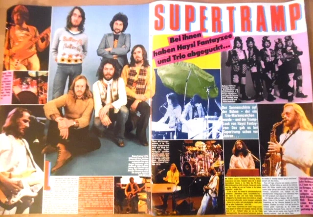 SUPERTRAMP --- 2x A4 Bravo Clipping B 742