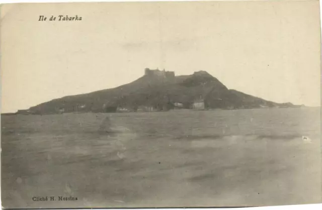 CPA AK TUNISIE Ile de TABARKA (162148)
