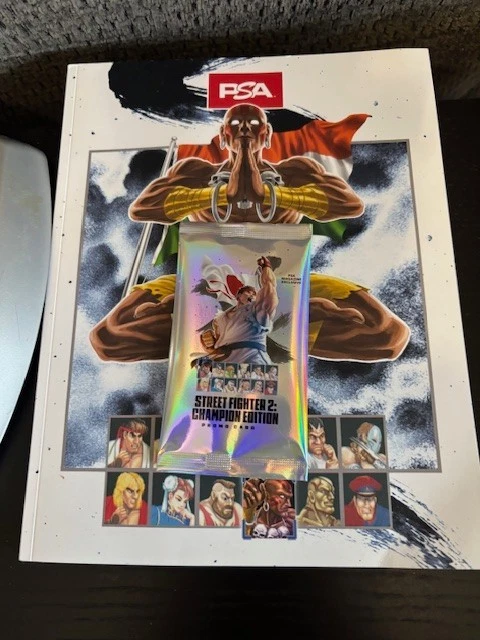 PSAマガジン　2025JUNE ストリートファイター2 PSA June 2025 Magazine Street Fighter 2 RYU Issue with Promo
