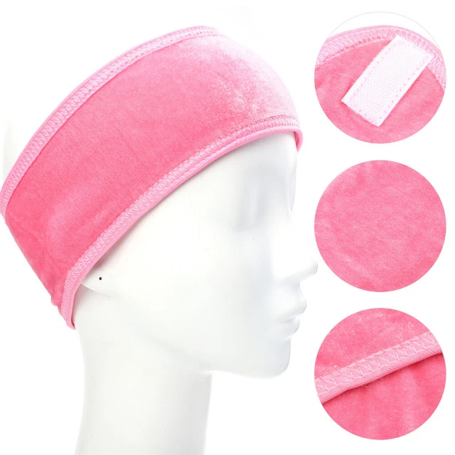 Bufanda para la cabeza de salón de belleza envoltura de vello facial diadema maquillaje facial marca suave