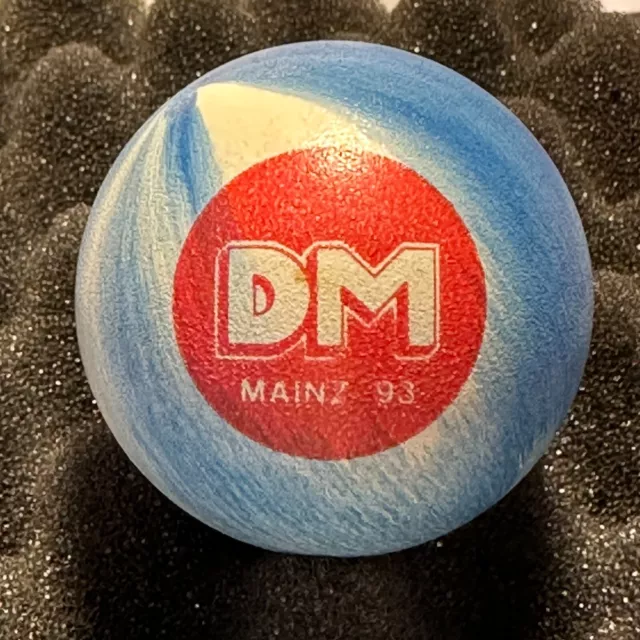 Minigolfball Wagner DM 93 Mainz GL - unmarkiert, ungespielt