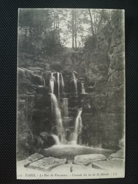 CPA 75 PARIS - Le Bois de Vincennes - Cascade du Lac de St-Mande