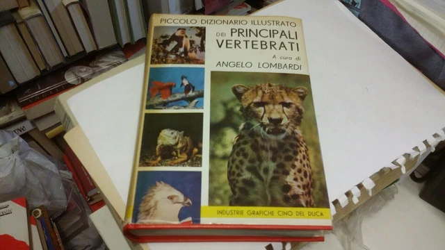 PICCOLO DIZIONARIO ILLUSTRATO...... VERTEBRATI, A. LOMBARD 1967, AUTOGRAF 17m22 PICCOLO DIZIONARIO ILLUSTRATO...... VERTEBRATI, A. LOMBARD 1967, AUTOGRAF 17m22