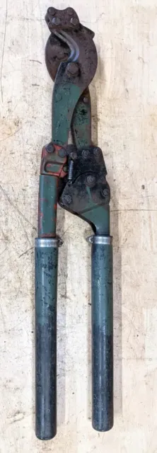 HK Porter 8690FH Heavy Duty Ratcheting Cutters Tool 954 MCM Copper Aluminum ACSR