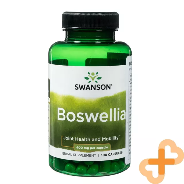 Swanson Boswellia Joint Santé Et Mobilité Supplément 400mg 100 Capsules