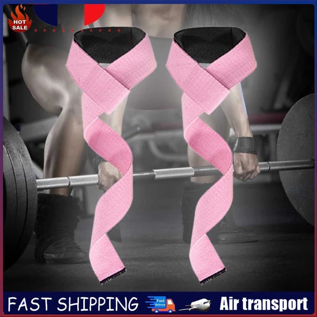 Nylon DeadLift Wrist Strap Wrist Strap Brace for Bodybuilding Equipment (B) ~