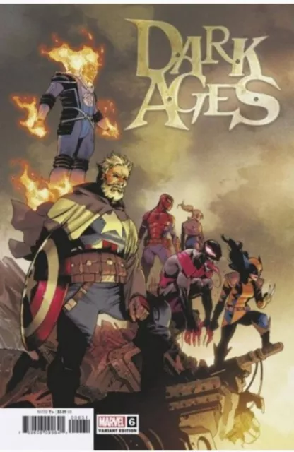 Dark Ages Issue No #6 Mahmud Asrar Variant Cover - Marvel Comics 2022 NEW