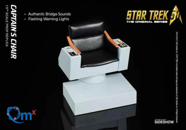 Quantum Mechanix Star Trek: The Original Series Captain's Chair 1/6 Scale FX Rep