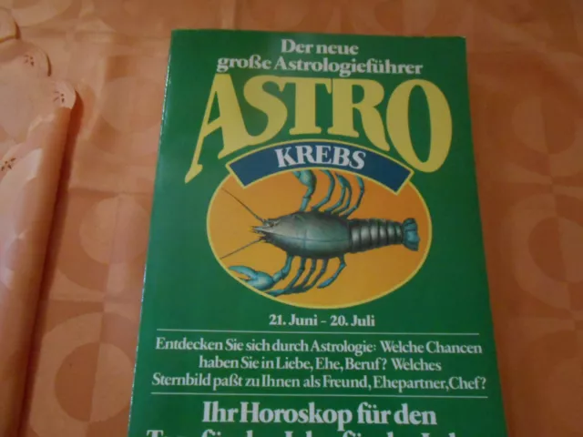 Buch Esoterik............Astrologie Sternzeichen Krebs........ siehe Fotos