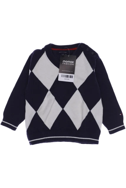 Felpa con cappuccio Tommy Hilfiger ragazzo pullover taglia EU 74 cotone... #ee22205