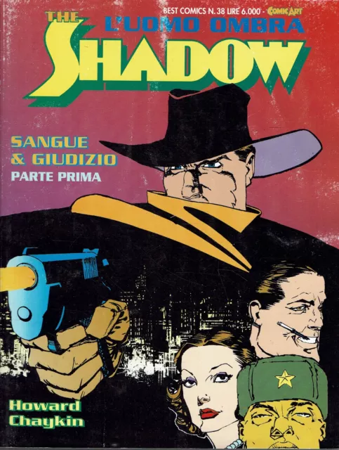 Best Comics 38 uomo ombra the shadow di Chaykin ed. Comic Art FU10