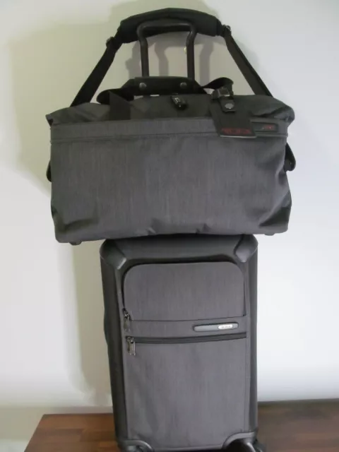 TUMI Luggage, International Gray Carry On Spinner & Matching Weekend Duffle, NWT