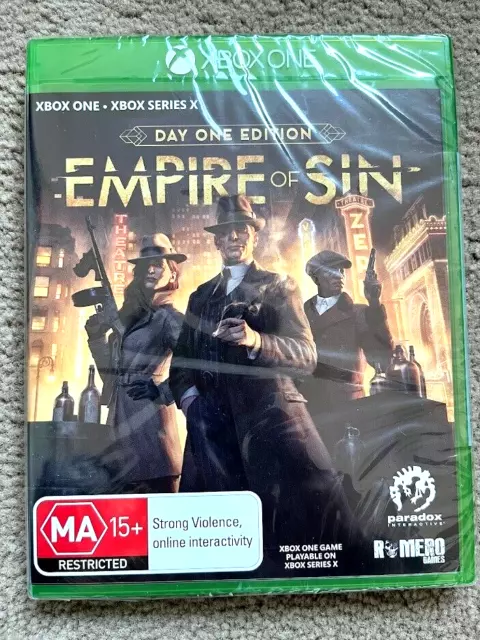 Empire of Sin: Day One Edition - Xbox One / Xbox Series X - BRAND NEW & Sealed
