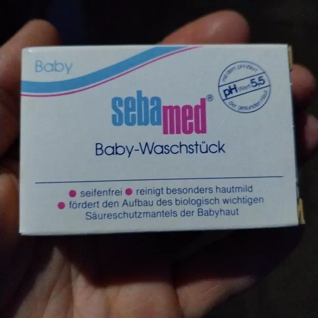 Sebamed Baby-Waschstück/Seife, pH-Wert 5,5