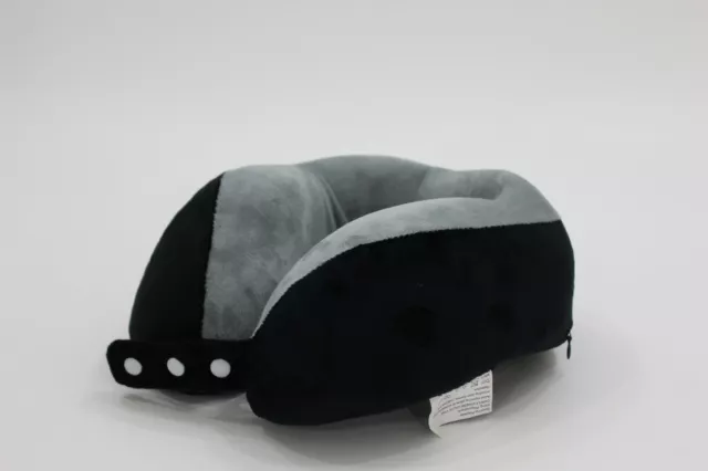 Travel Pillow U Shaped Memory Foam Neck Support Head Rest Airplane Cushion (gry) 3