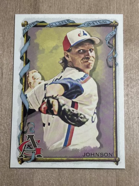 2023 Montreal Expos Randy Johnson Topps Allen & Ginter #26