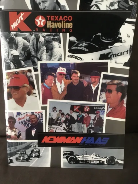 Newman Haas-Indy 500 Indy Kit pressatura auto Michael Andretti Nigel Mansell