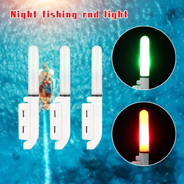 NIGHT FLOAT GLOW Stick Bite Alarm Fishing Rod Tip Light stick Fluorescent  Light $12.58 - PicClick AU