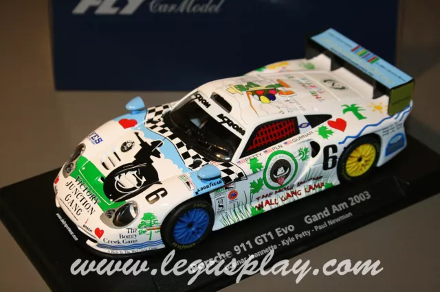 Slot Car Scx Scalextric Fly 88222 Porsche 911 GT1 Evo Grand Am 2003 A-521
