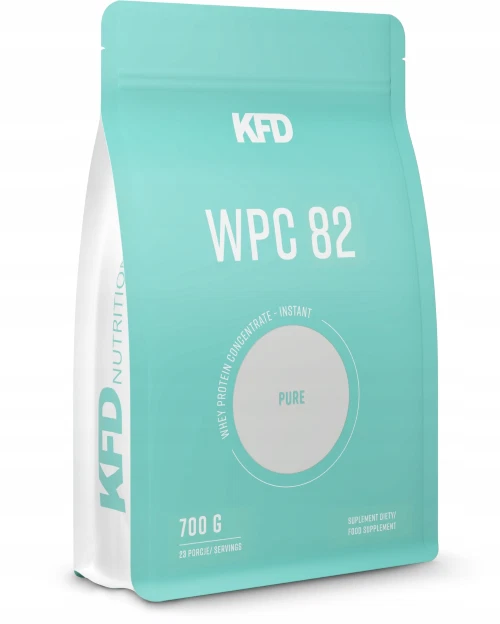 Suplemento proteico concentrado proteico - WPC KFD 700 g aroma natural, flash UPS