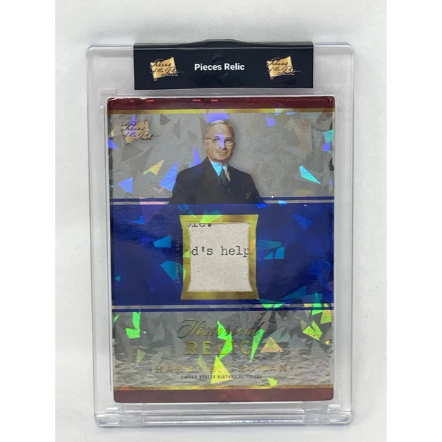2022 PIECES OF the Past Presidential Edition Base Relic 83 Harry S
